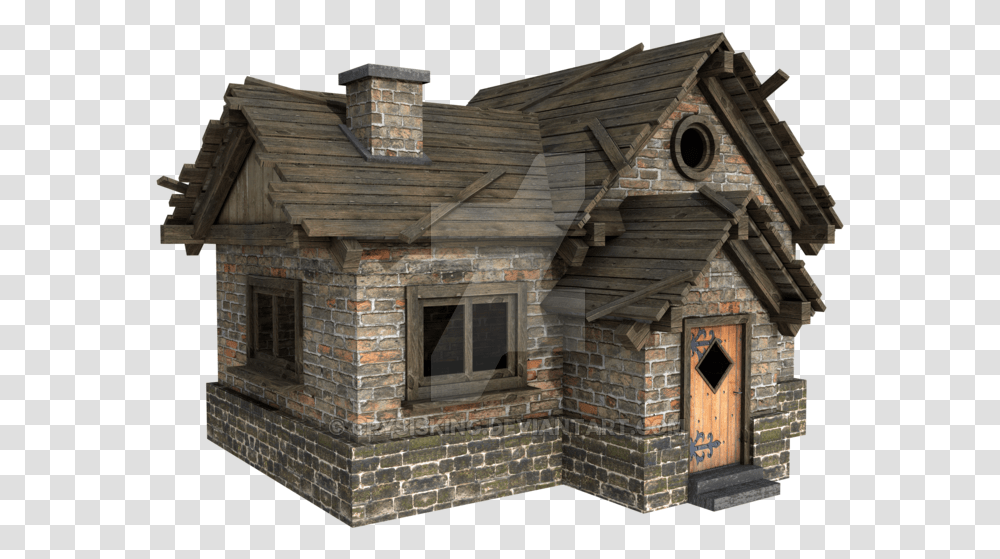 Old House, Cottage, Housing, Building, Brick Transparent Png
