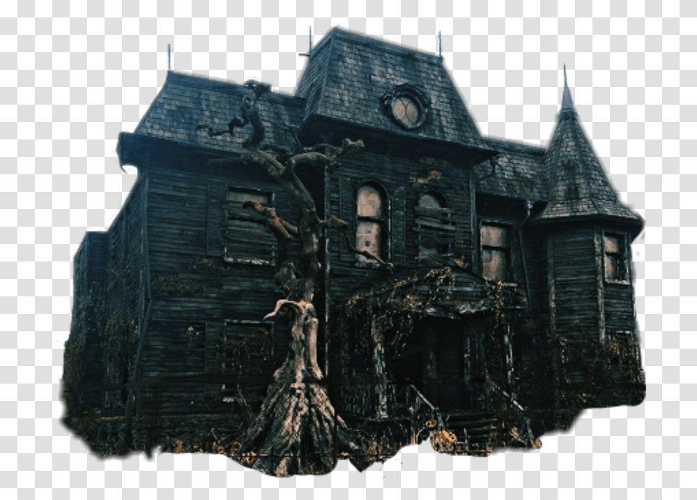 Old House Horror House Images, Nature, Outdoors, Building, Housing Transparent Png