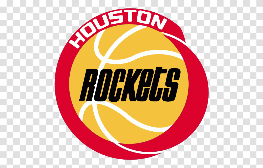 Old Houston Rockets Logo, Trademark, Label Transparent Png