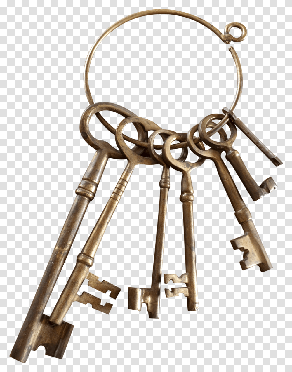 Old Keys, Bow Transparent Png