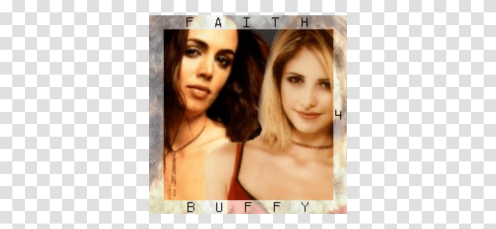 Old Lehanebuffy Summers Buffy The Vampire Slayer Girl, Face, Person, Collage, Poster Transparent Png