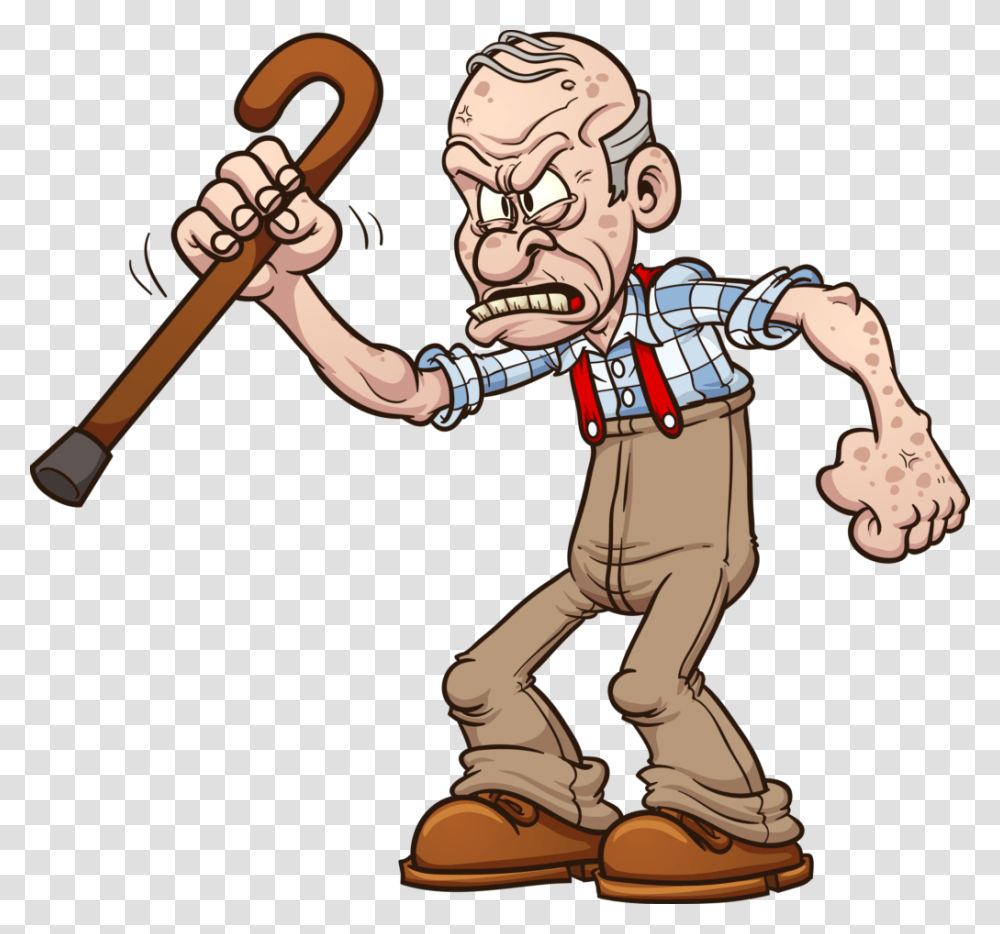 Old Maintenance Man Clipart Clip Art Images, Hammer, Tool, Person, Hand Transparent Png