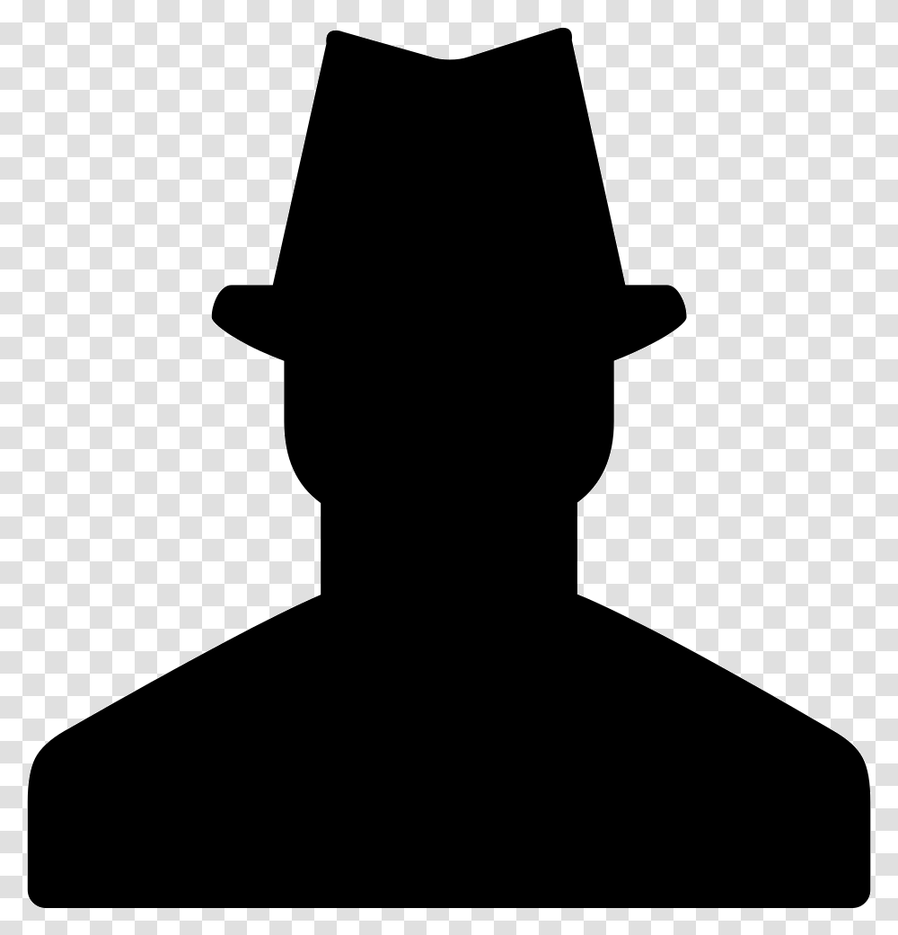 Old Man Default People, Apparel, Silhouette, Hat Transparent Png