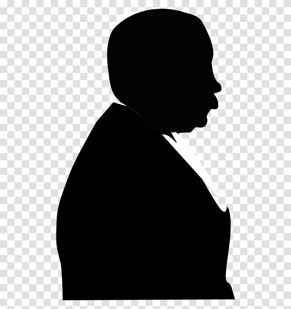 Old Man Silhouette Silhouette Of Black Man, Person, Human, Baseball Cap, Hat Transparent Png