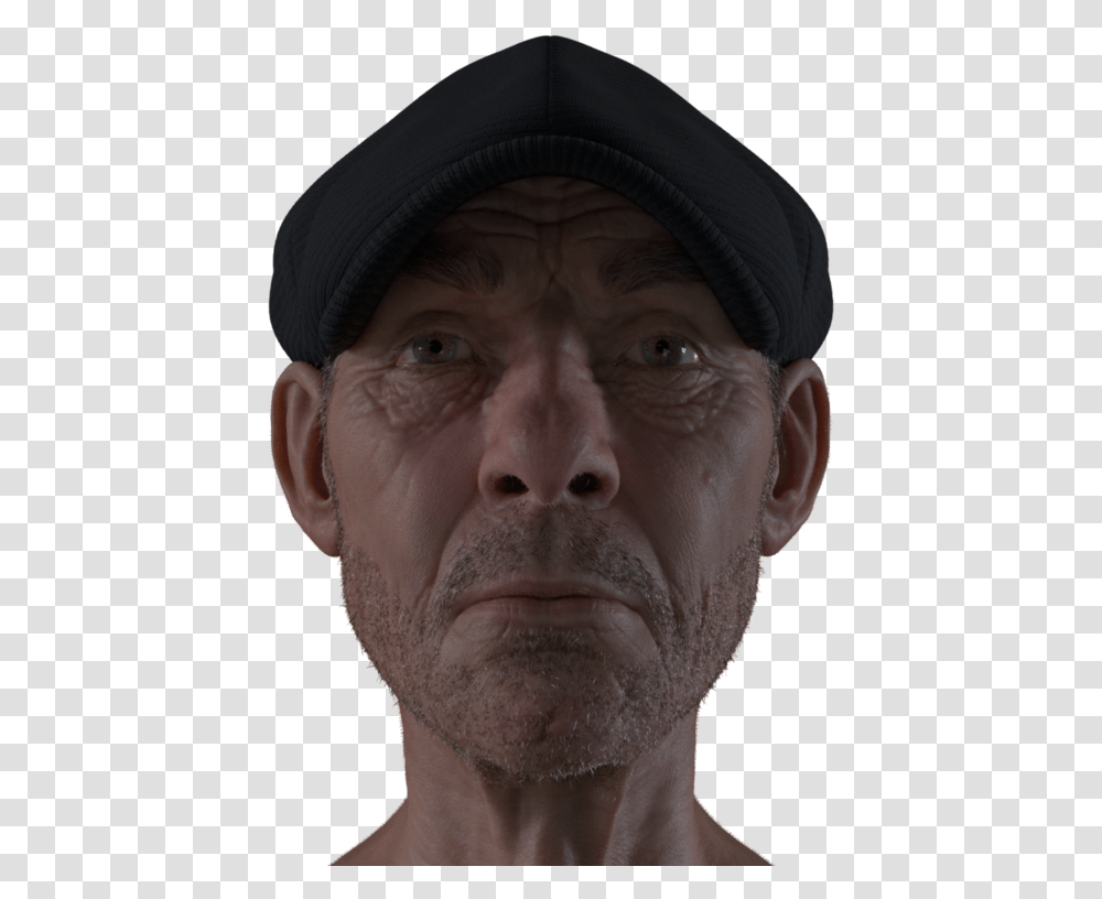 Old Man Skin 56 Man, Face, Person, Human, Hat Transparent Png