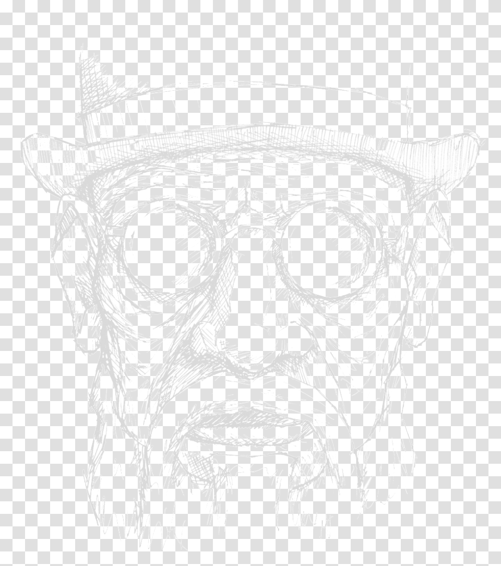 Old Man White Illustration, Head, Face, Person, Portrait Transparent Png