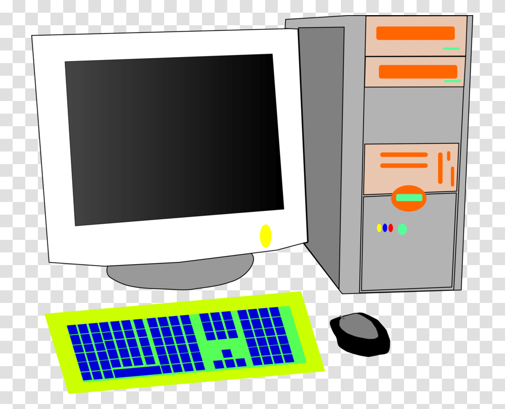 Old Monitor Crt Desktop Computer, Electronics, Pc, Screen, Display Transparent Png