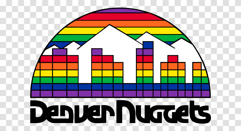 Old Nuggets Logo Image With No Denver Nuggets Old Logo, Word, First Aid, Building, Urban Transparent Png