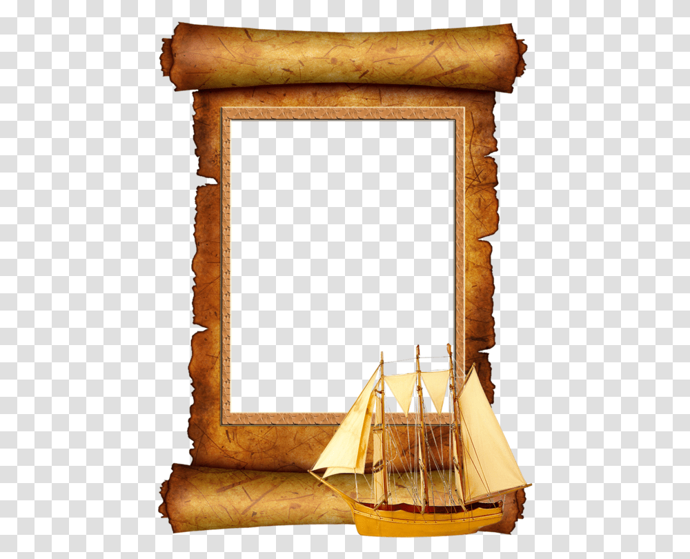 Old Paper Background Portrait, Handrail, Banister, Wood, Boat Transparent Png