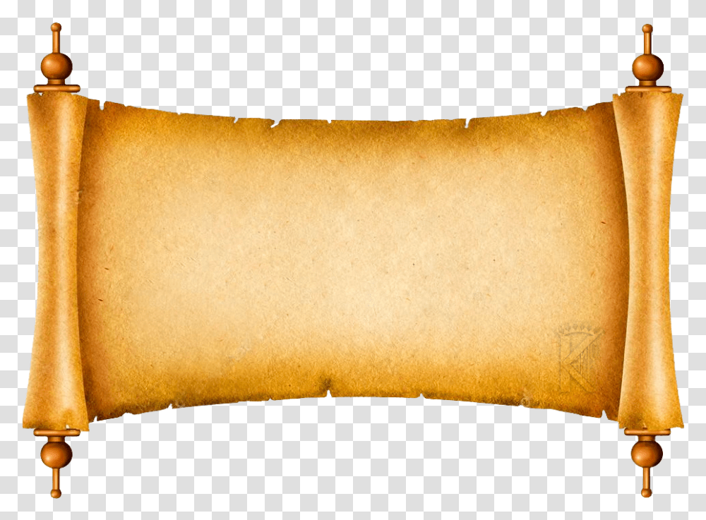 Old Paper Scroll Background Old Paper, Lamp, Cushion, Arm Transparent Png