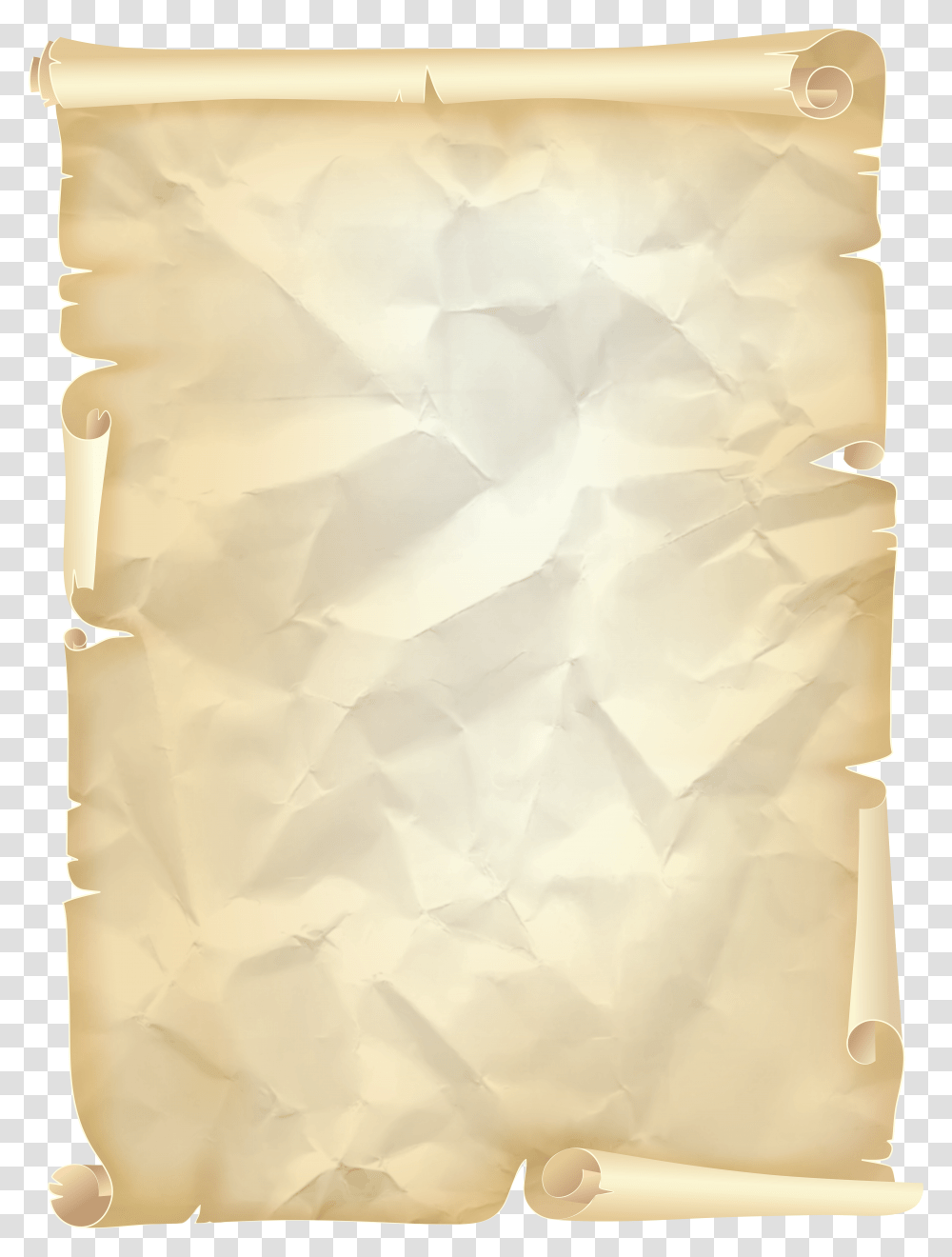 Old Paper Scroll Quilting Transparent Png