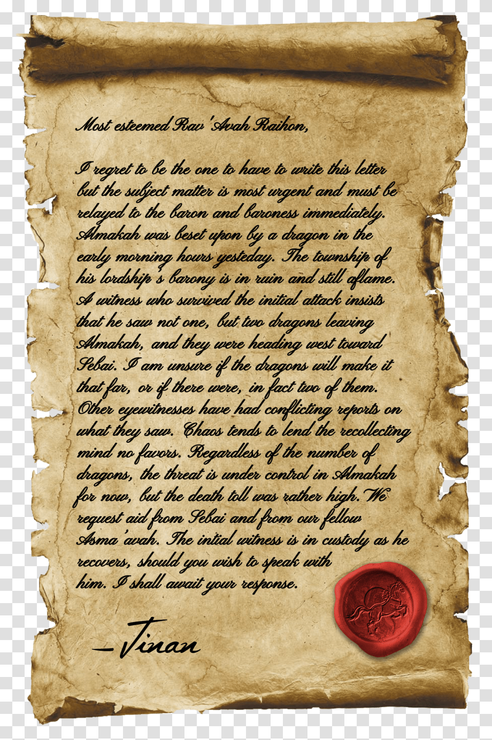 Old Paper Scroll, Letter, Page, Handwriting Transparent Png