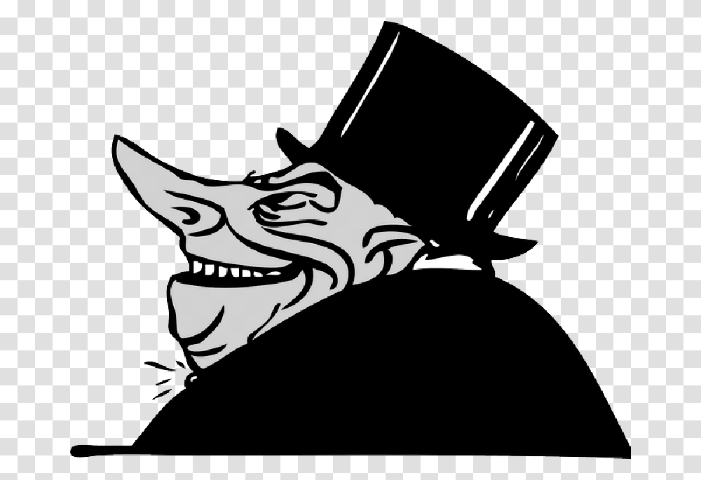 Old People Man Guy Rich Person Cartoon Money Greedy Old Man, Stencil, Apparel, Hat Transparent Png