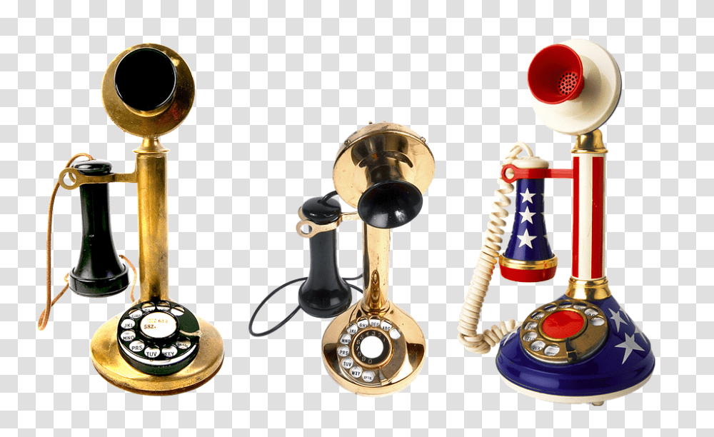 Old Phone 960, Electronics, Gold, Trophy, Dial Telephone Transparent Png