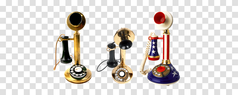 Old Phone Technology, Trophy, Brass Section, Musical Instrument Transparent Png