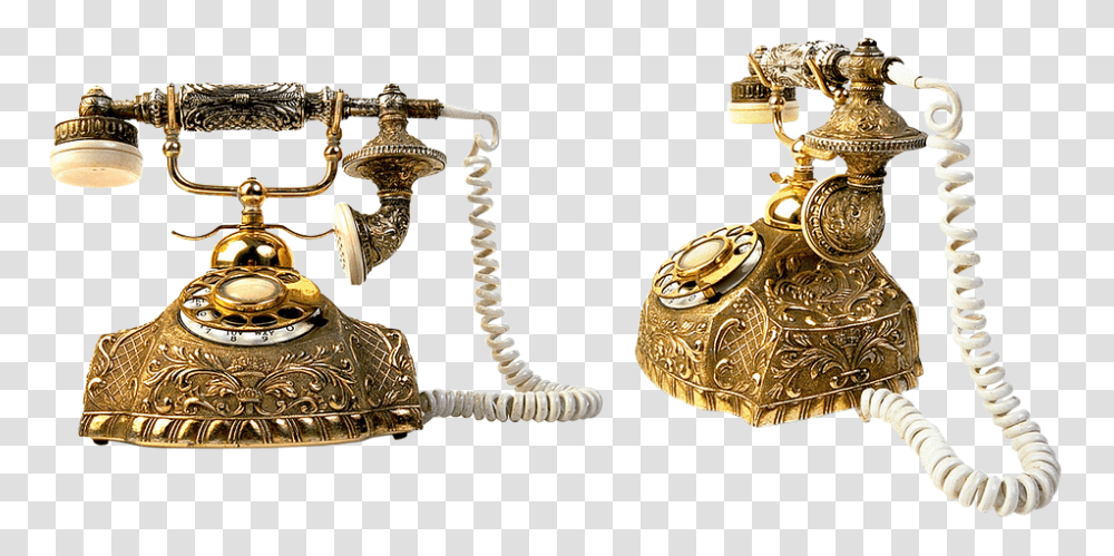 Old Phone 960, Electronics, Bronze, Gold, Accessories Transparent Png