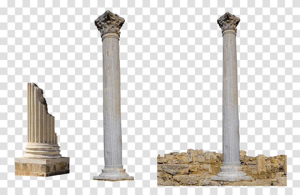 Old Pillar, Architecture, Building, Column, Ruins Transparent Png