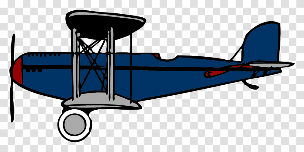 Old Plane Side View, Vehicle, Transportation, Aircraft, Airplane Transparent Png