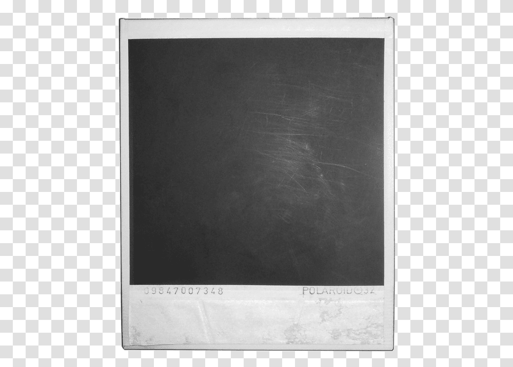Old Polaroid Photoshop Template, Blackboard Transparent Png