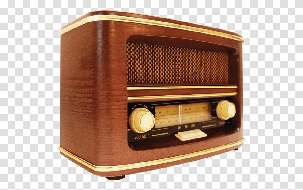 Old Radio Old Fashioned Wireless Radio Transparent Png