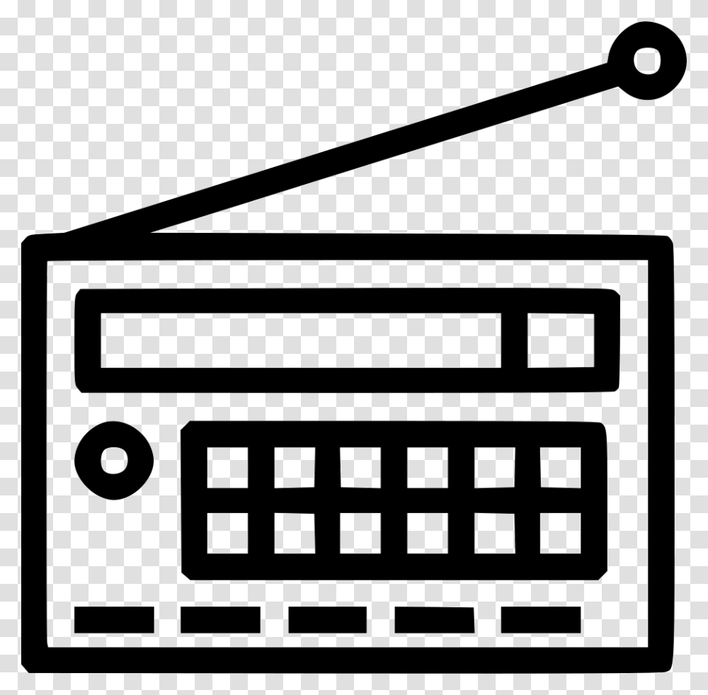Old Radio Vintage Player Vintage Radio Radio Icon, Calculator, Electronics Transparent Png