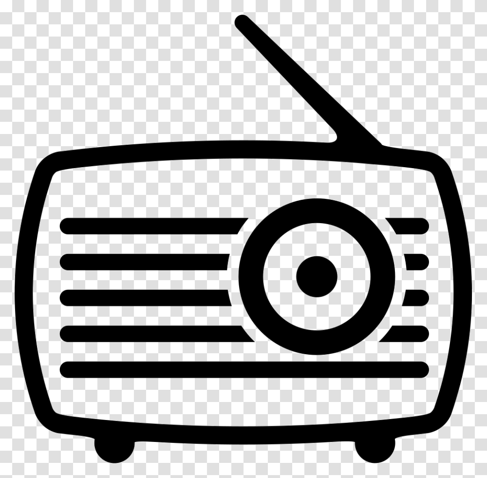 Old Radio With Antenna Comments Radio Icon Free Transparent Png