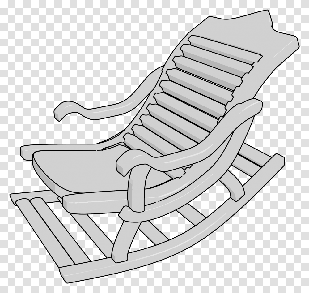 Old Rocking Chair Clipart Rocking Chair, Furniture Transparent Png