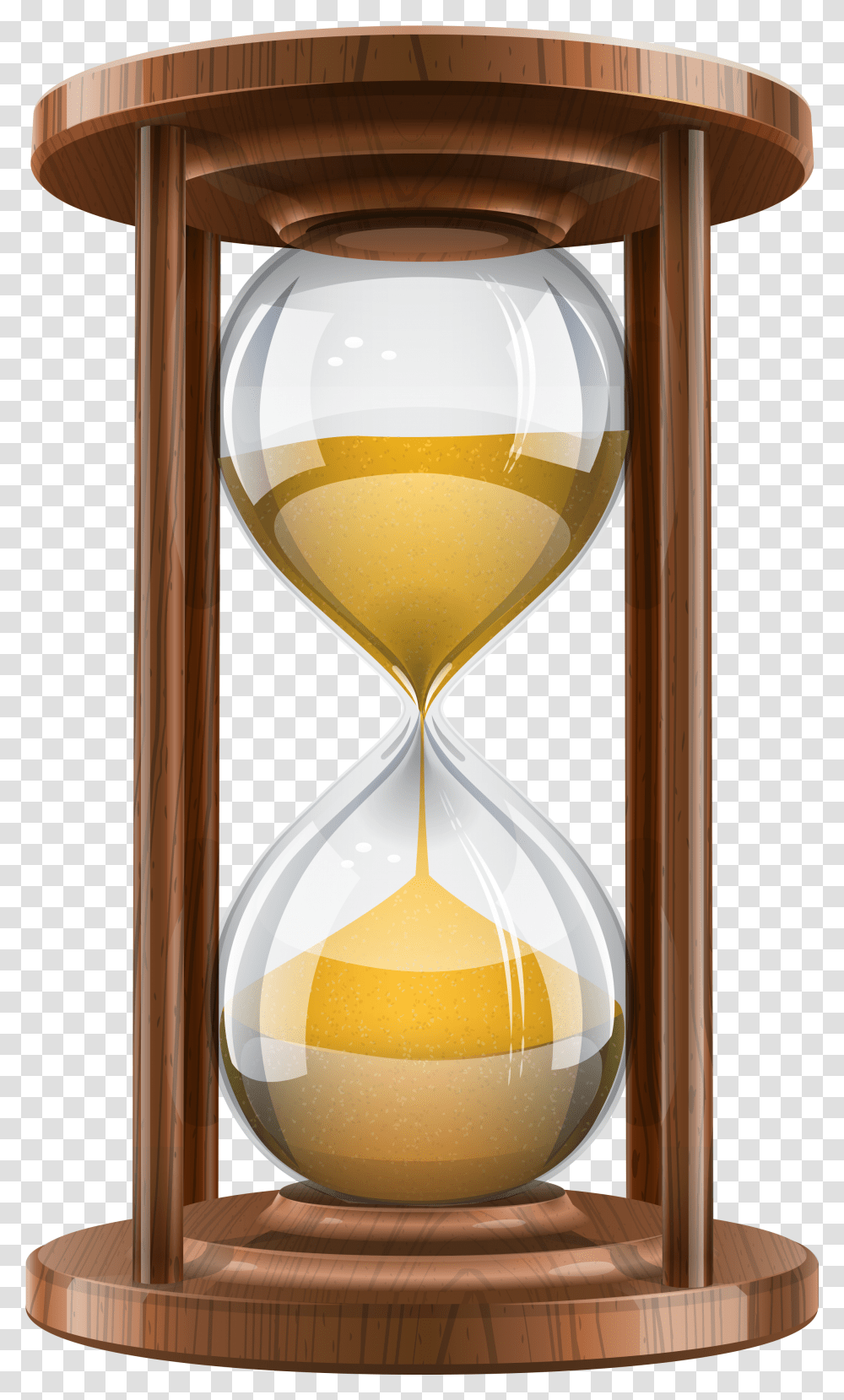 Old Sand Timer, Lamp, Hourglass Transparent Png