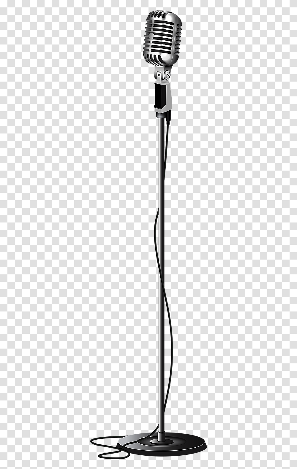 Old School Microphone Clipart Old Microphone, Sport, Team Sport, Lamp, Tool Transparent Png