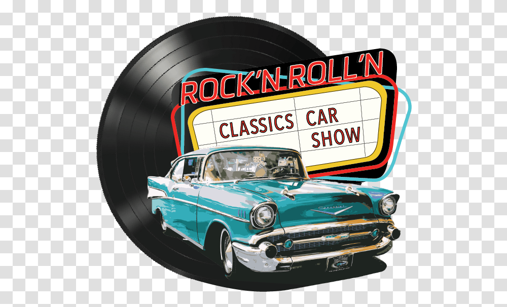 Old School Rock N Roll Car, Vehicle, Transportation, Advertisement, Flyer Transparent Png