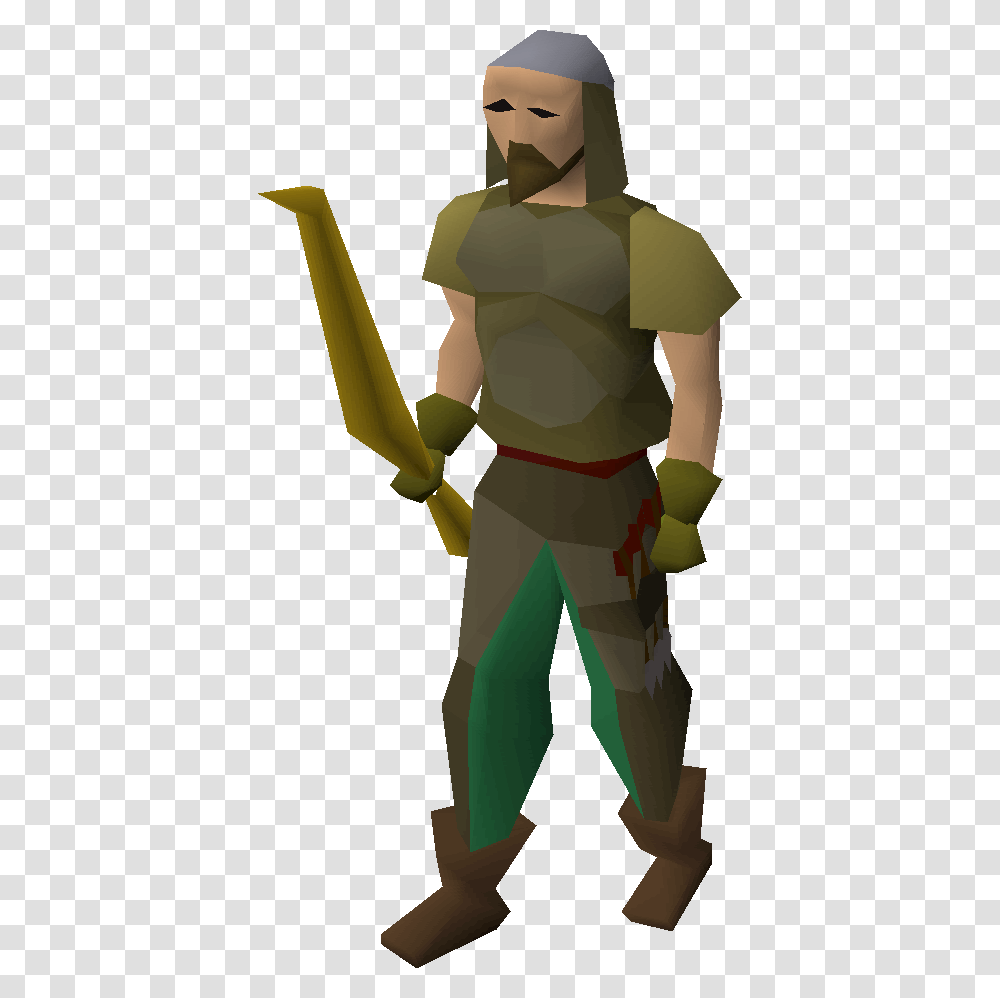 Old School Runescape Archer, Toy, Elf, Sleeve Transparent Png