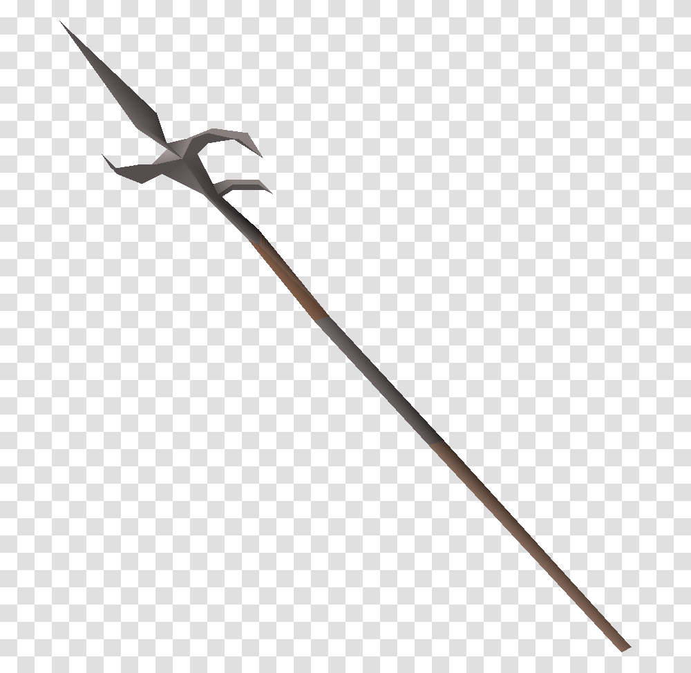 Old School Runescape Osrs Wand Clipart Harry Potter, Spear, Weapon, Weaponry, Trident Transparent Png