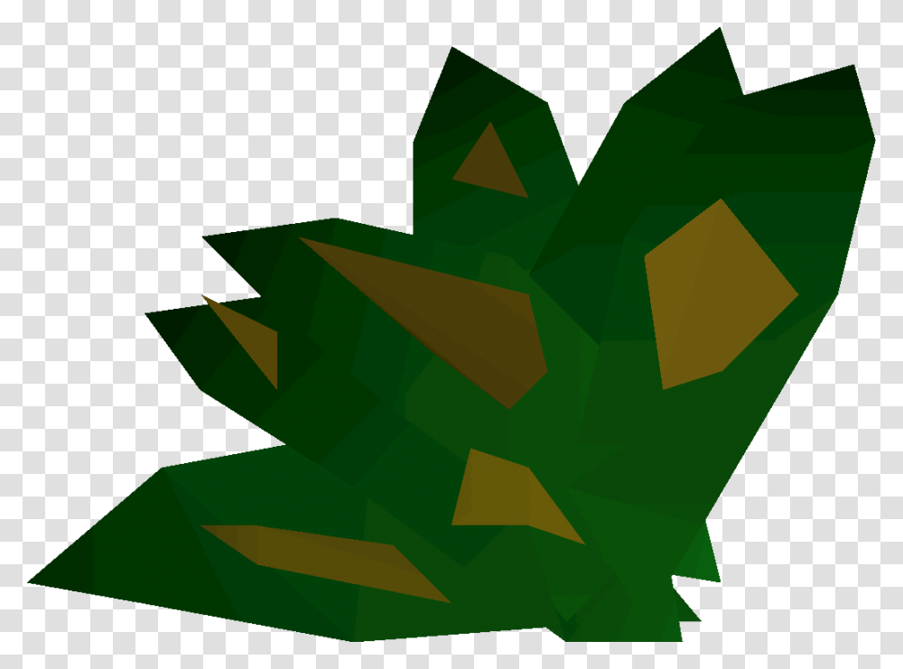 Old School Runescape Wiki Guam Leaf Osrs, Recycling Symbol, Plant, Crystal Transparent Png