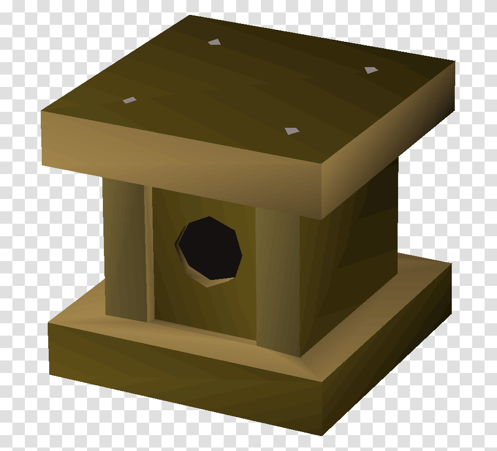 Old School Runescape Wiki House, Box, Furniture, Plywood, Table Transparent Png