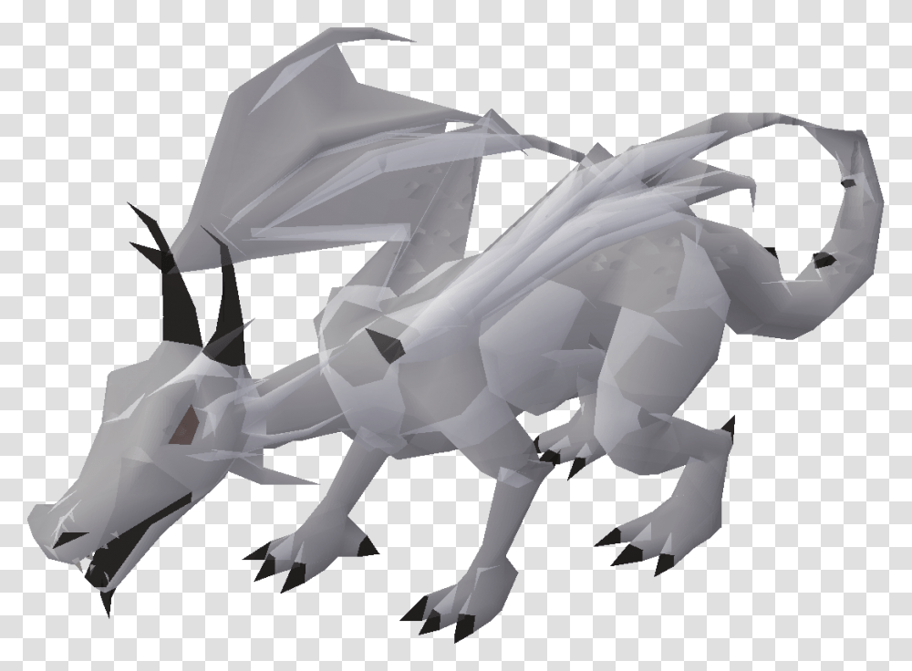 Old School Runescape Wiki Osrs Rev, Dragon, Paper, Origami Transparent Png