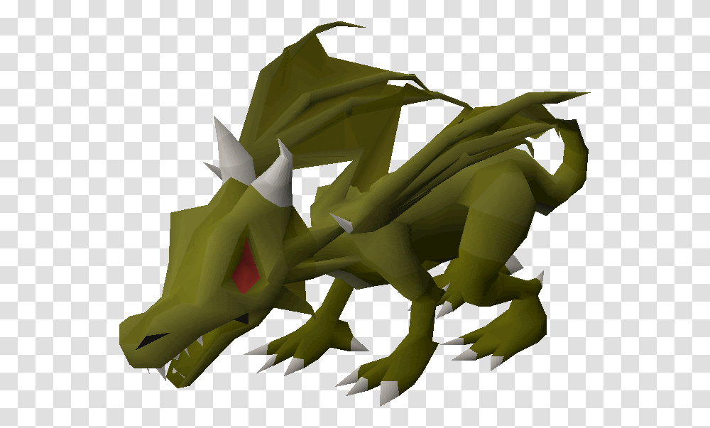 Old School Runescape Wiki Reanimated Dragon Osrs, Paper, Origami Transparent Png