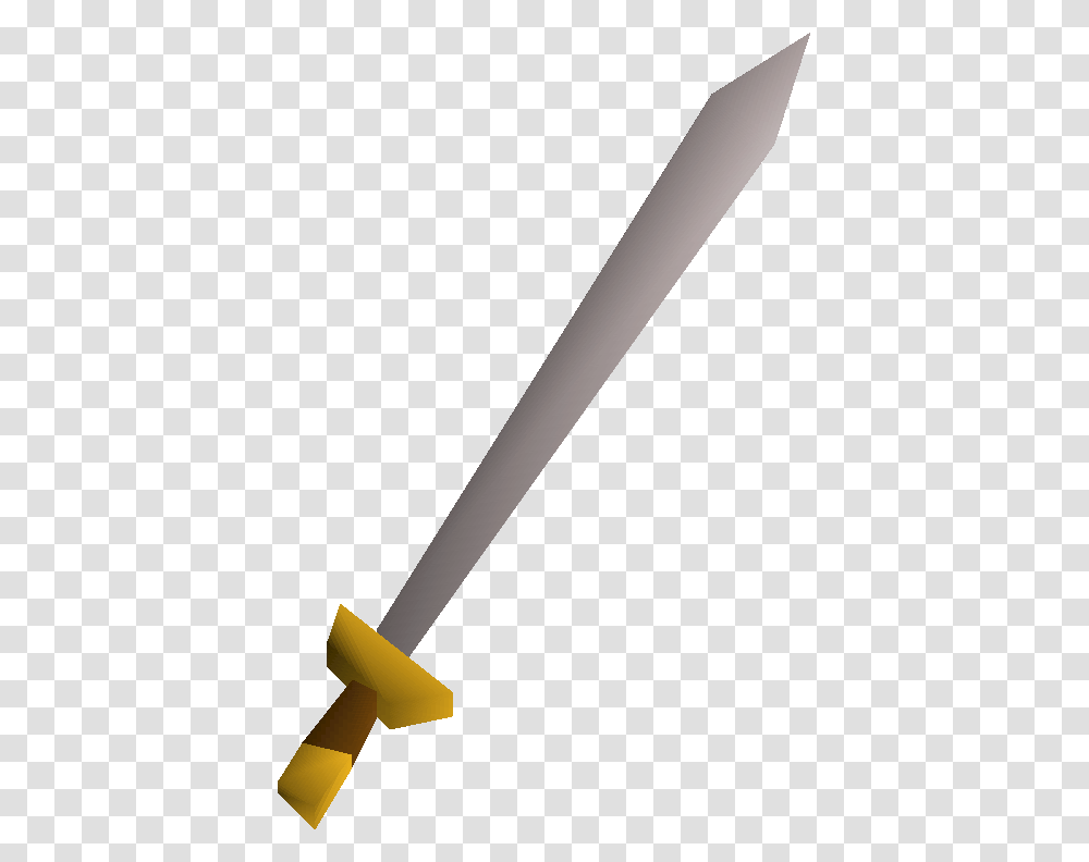 Old School Runescape Wiki Sword, Blade, Weapon, Knife, Cutlery Transparent Png