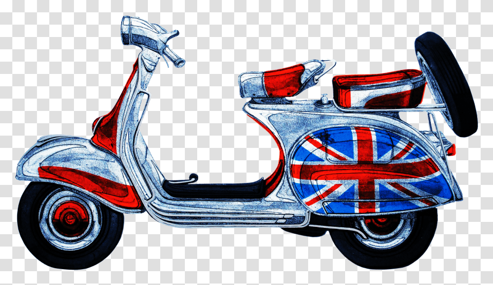 Old Scooter Hd, Vehicle, Transportation, Motorcycle, Motor Scooter Transparent Png