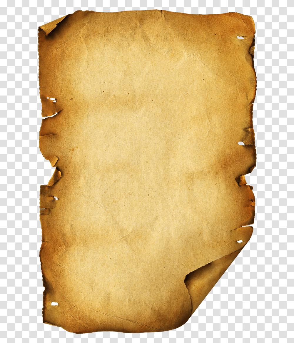 Old Scroll Paper Template Background Old Paper Transparent Png