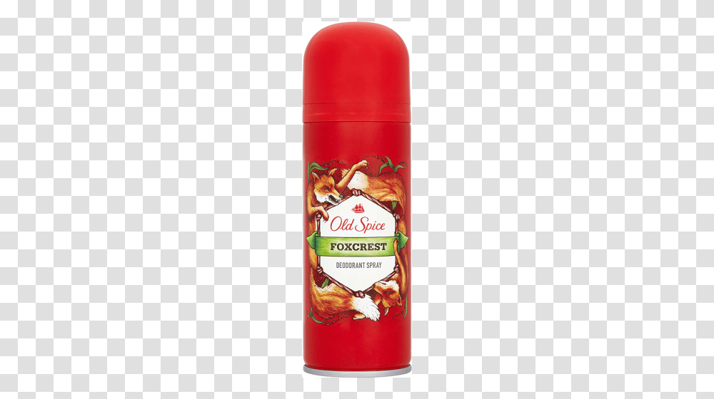 Old Spice Foxcrest Deodorant Spray, Cosmetics, Ketchup, Food Transparent Png