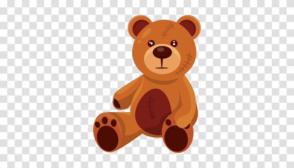 Old Teddy Bear Illustration, Toy, Animal, Wildlife, Mammal Transparent Png