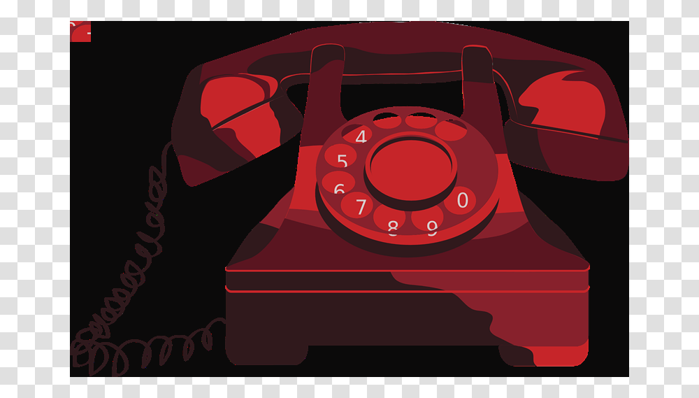 Old Telephone Clipart, Electronics, Dial Telephone Transparent Png