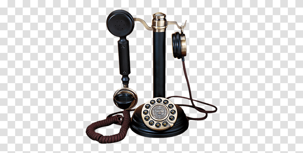 Old Telephone Old Telephone, Electronics, Dial Telephone, Shower Faucet Transparent Png