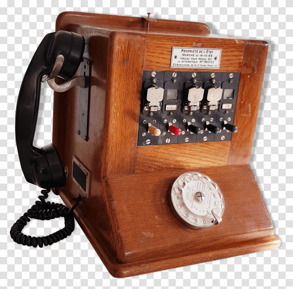 Old Telephone Standard PhonequotSrcquothttps Machine, Box, Electronics, Wristwatch, Electrical Device Transparent Png