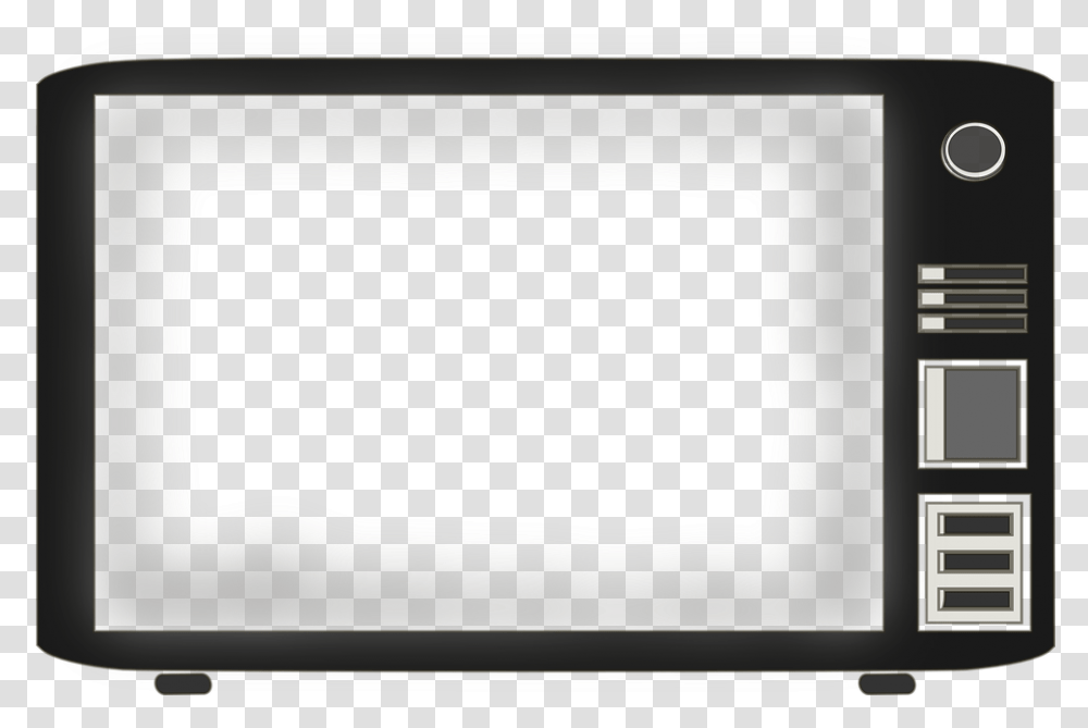 Old Television Image, Microwave, Oven, Appliance, Monitor Transparent Png