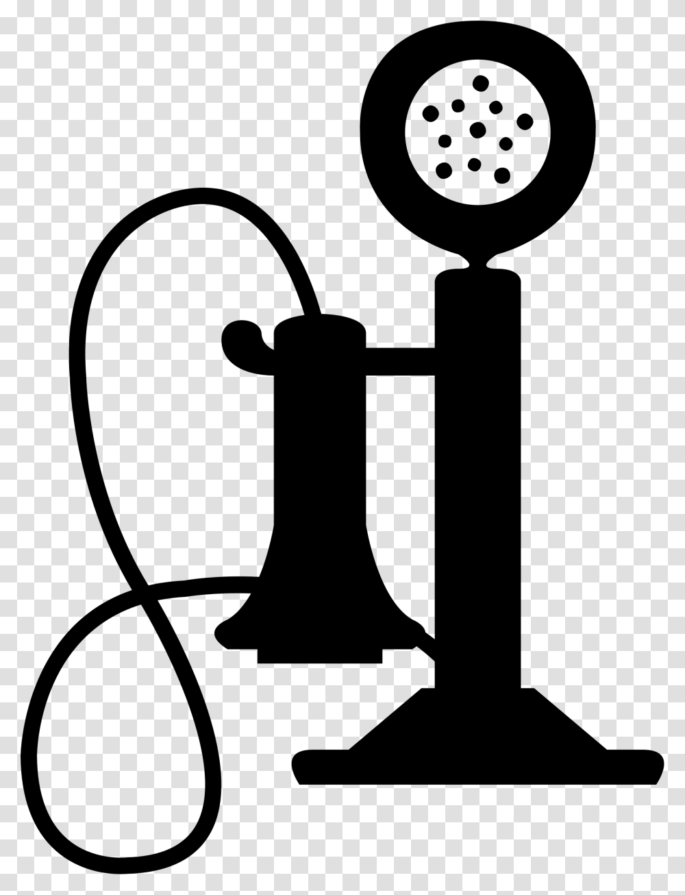 Old Thirties Style Phone Vector Clipart Image Old Style Phones Clipart, Gray, World Of Warcraft Transparent Png