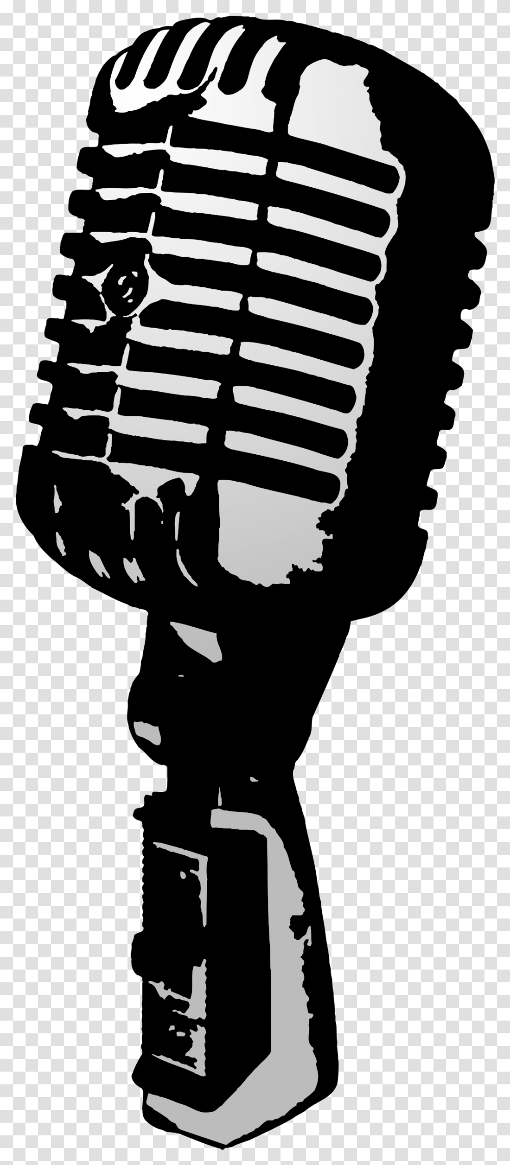 Old Time Microphone Old Microphone Clipart, Hand, Poster, Advertisement, Electrical Device Transparent Png