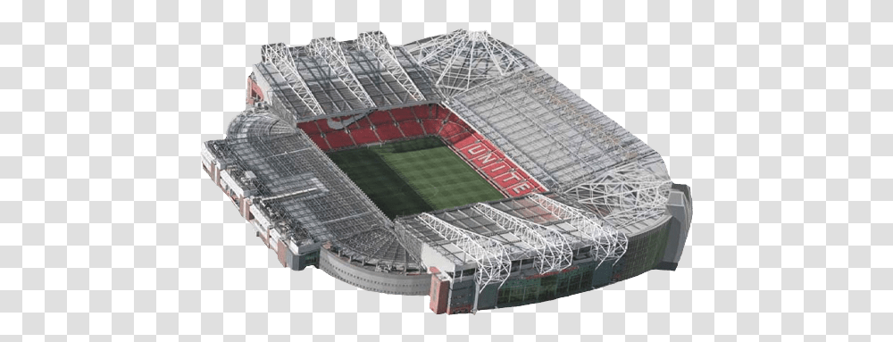 Old Trafford Manchester United Free Images Old Trafford Birds Eye View, Building, Stadium, Arena, Field Transparent Png