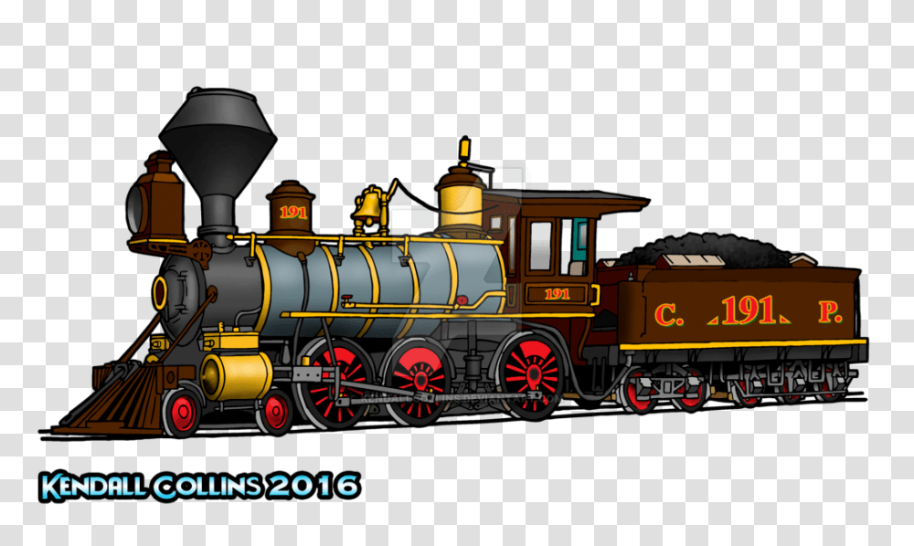 Old Train Engine Clip Art, Locomotive, Vehicle, Transportation, Steam Engine Transparent Png