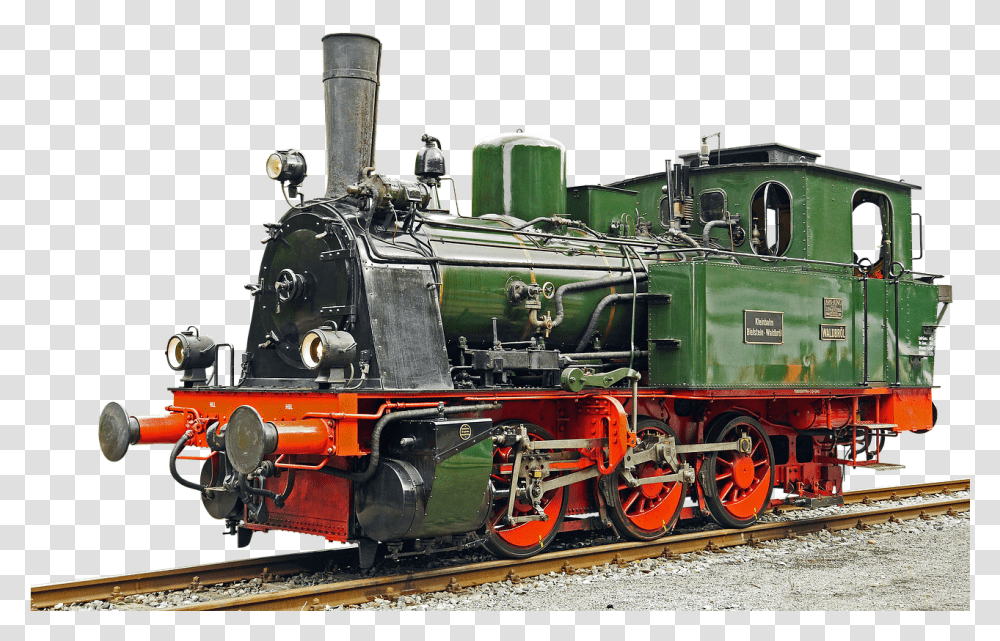Old Train Old Locomotive Steam Trains, Vehicle, Transportation, Wheel, Machine Transparent Png